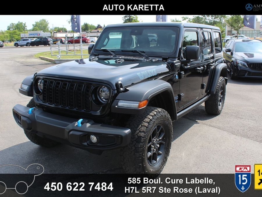 2024 Jeep Wrangler 4xe 2024 Black