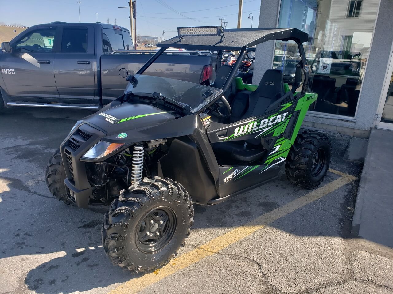 2017 ARCTIC CAT WILD CAT 700 Black  - photo #2