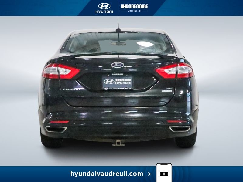 2015 Ford Fusion Black Laval - photo #8