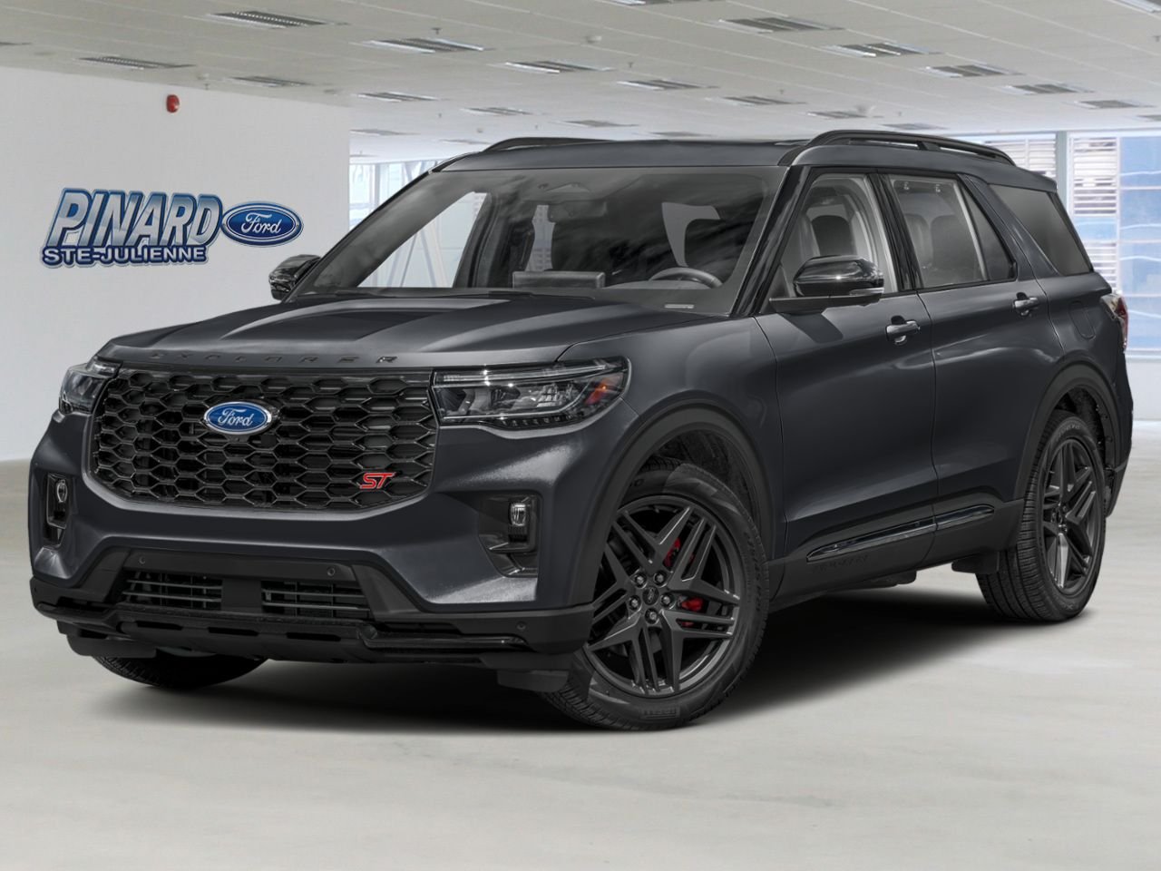 2026 Ford Explorer Agate Black Metallic Sainte-Julienne - photo #0