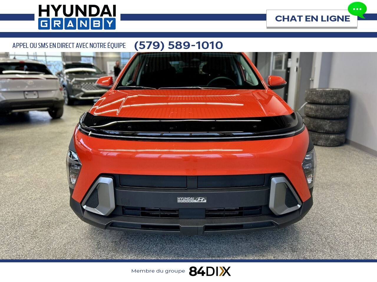 Hyundai Kona 2026 Orange Granby - photo #2