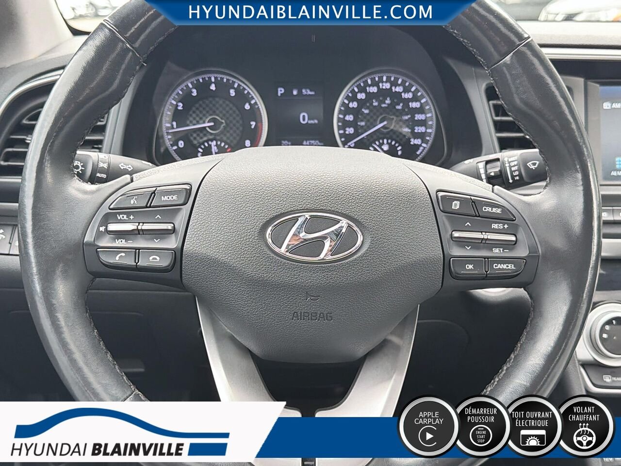 Hyundai Elantra 2020 Blanc Blainville - photo #12