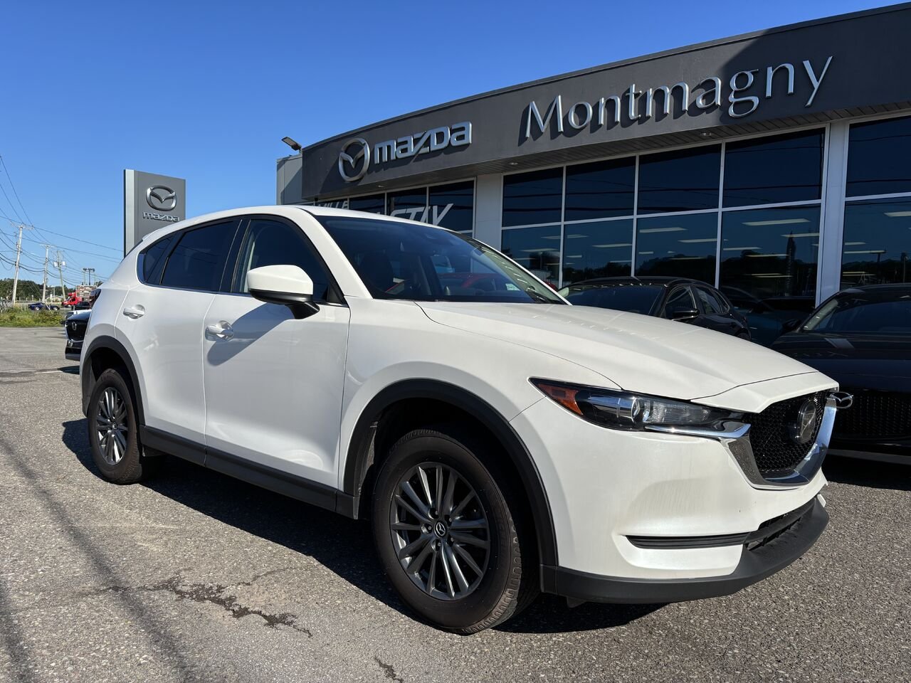2021 Mazda CX-5 GS TI White Montmagny - photo #0