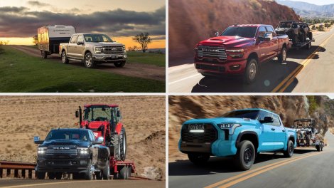 Top 10 des camions avec la meilleure capacité de remorquage