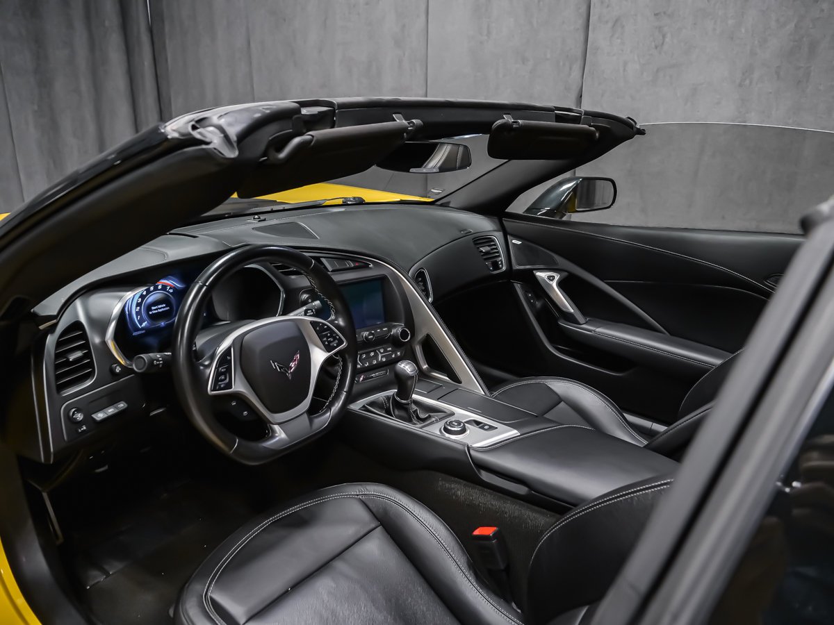 Chevrolet Corvette Z51 2LT 2019 Jaune Montréal - photo #21