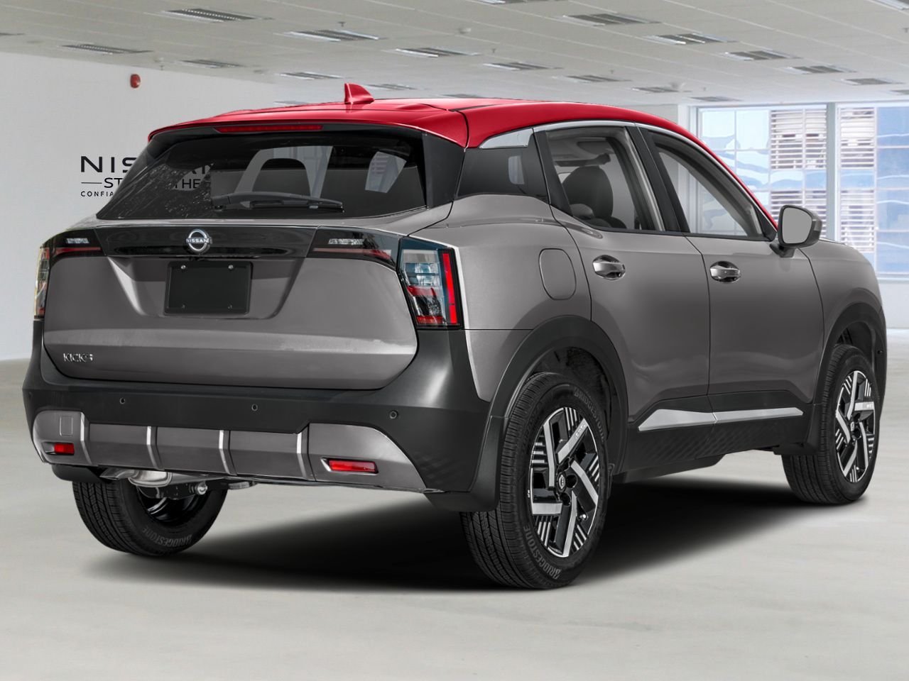 2026 Nissan Kicks Gun Metal Metallic/Scarlet Ember Tintcoat Ste-Agathe des Monts - photo #1