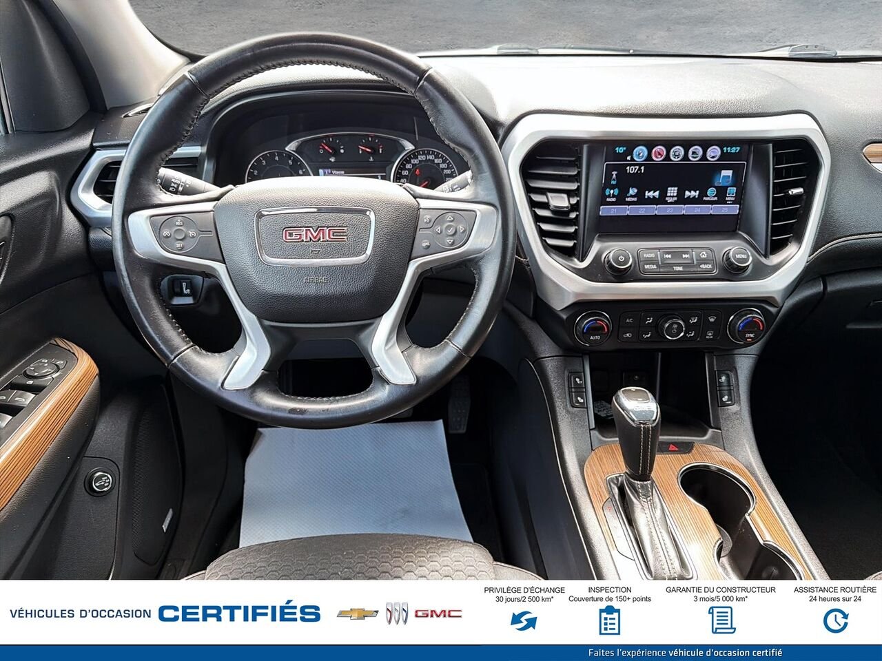 2017 GMC ACADIA SLE 4 portes TA pour SLE-2 Black Montmagny - photo #8