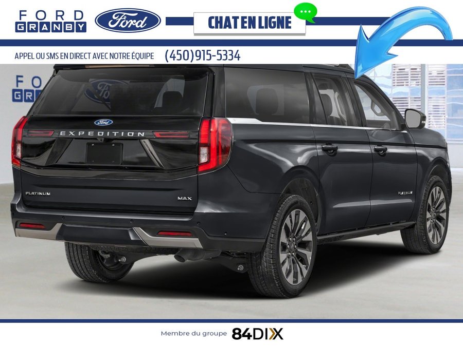 2025 Ford Expedition Agate Black Metallic