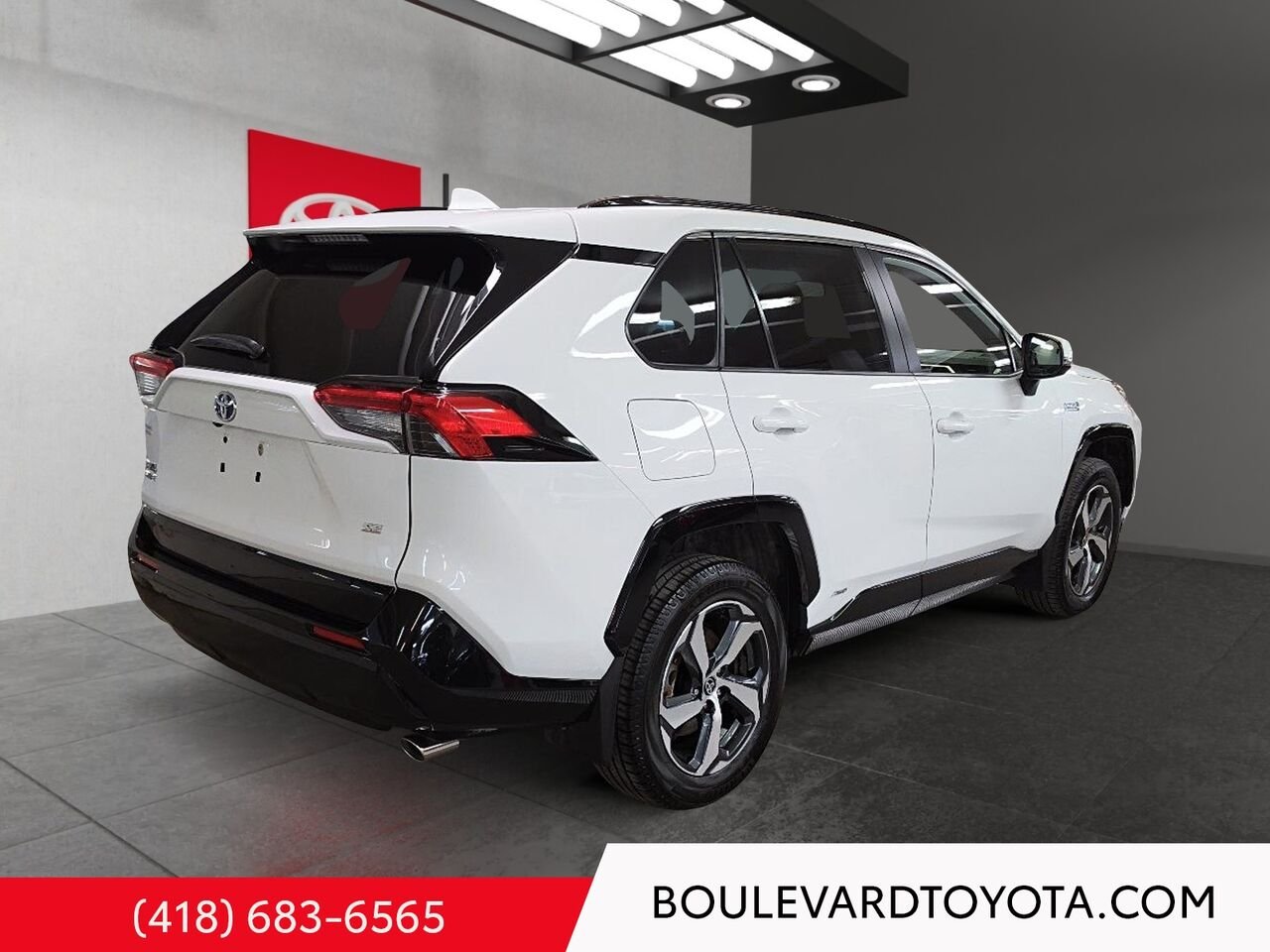 Toyota RAV4 Prime 99905A-72 | PRIME, SE, AWD 2023 Blanc Québec - photo #3