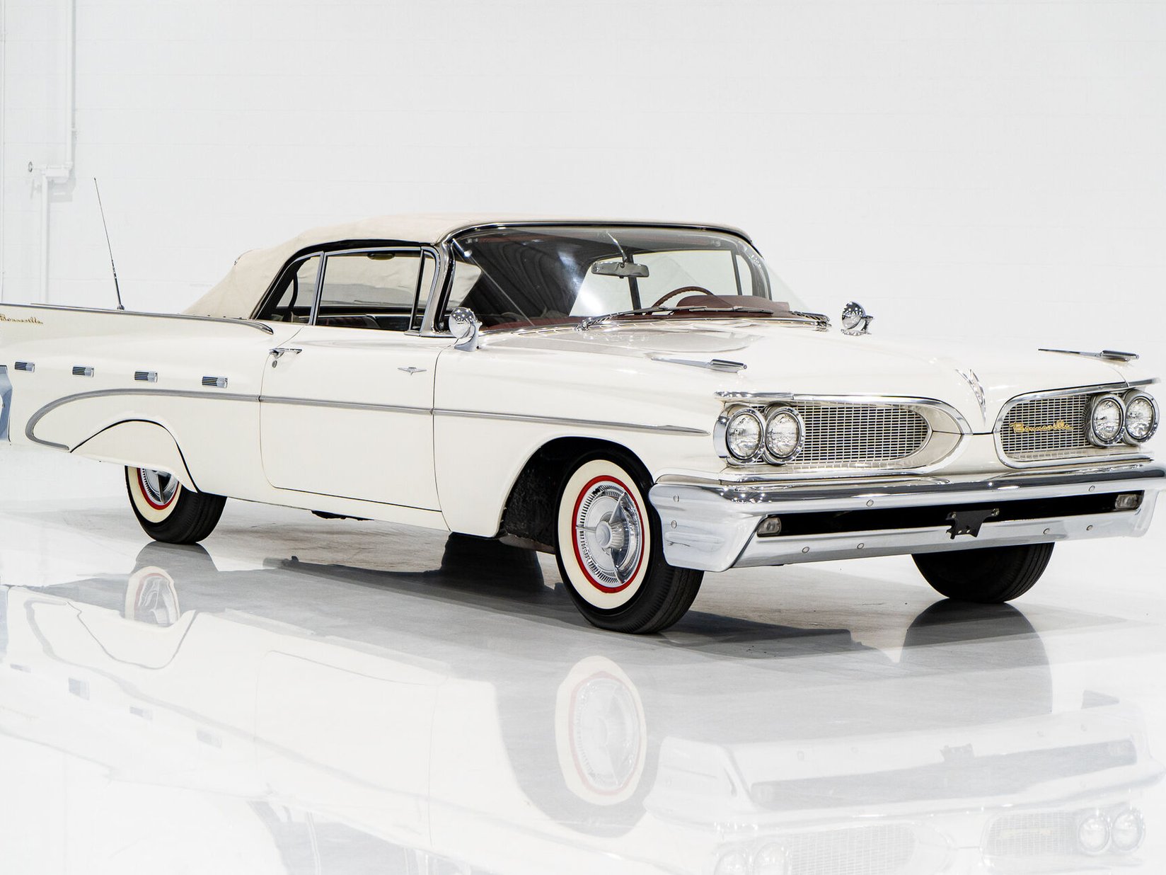 Pontiac Bonneville **PRIX EN USD** 1959 Beige Montréal - photo #54
