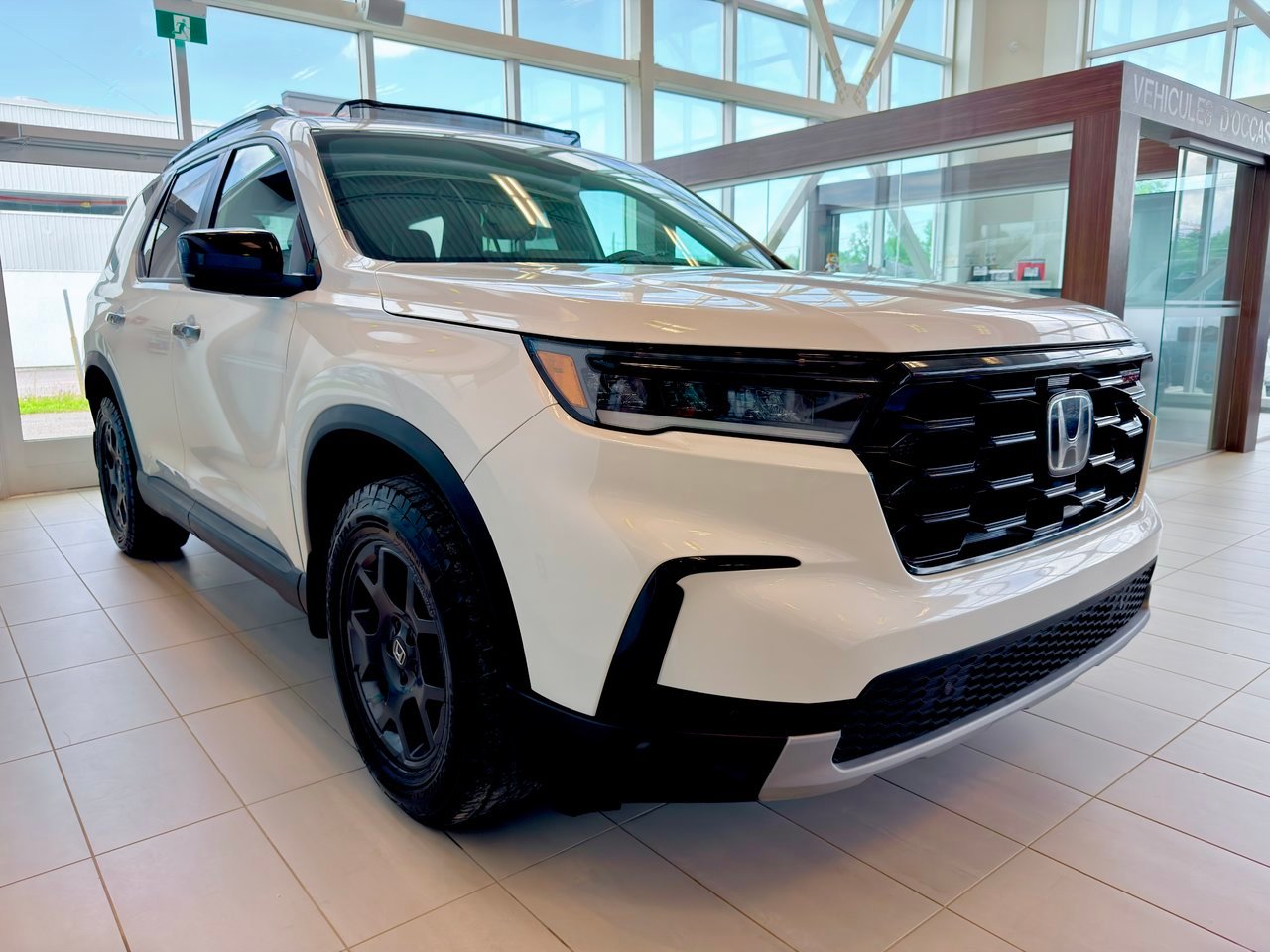 Honda Pilot 2023 Blanc Notre-Dame-des-Prairies - photo #7