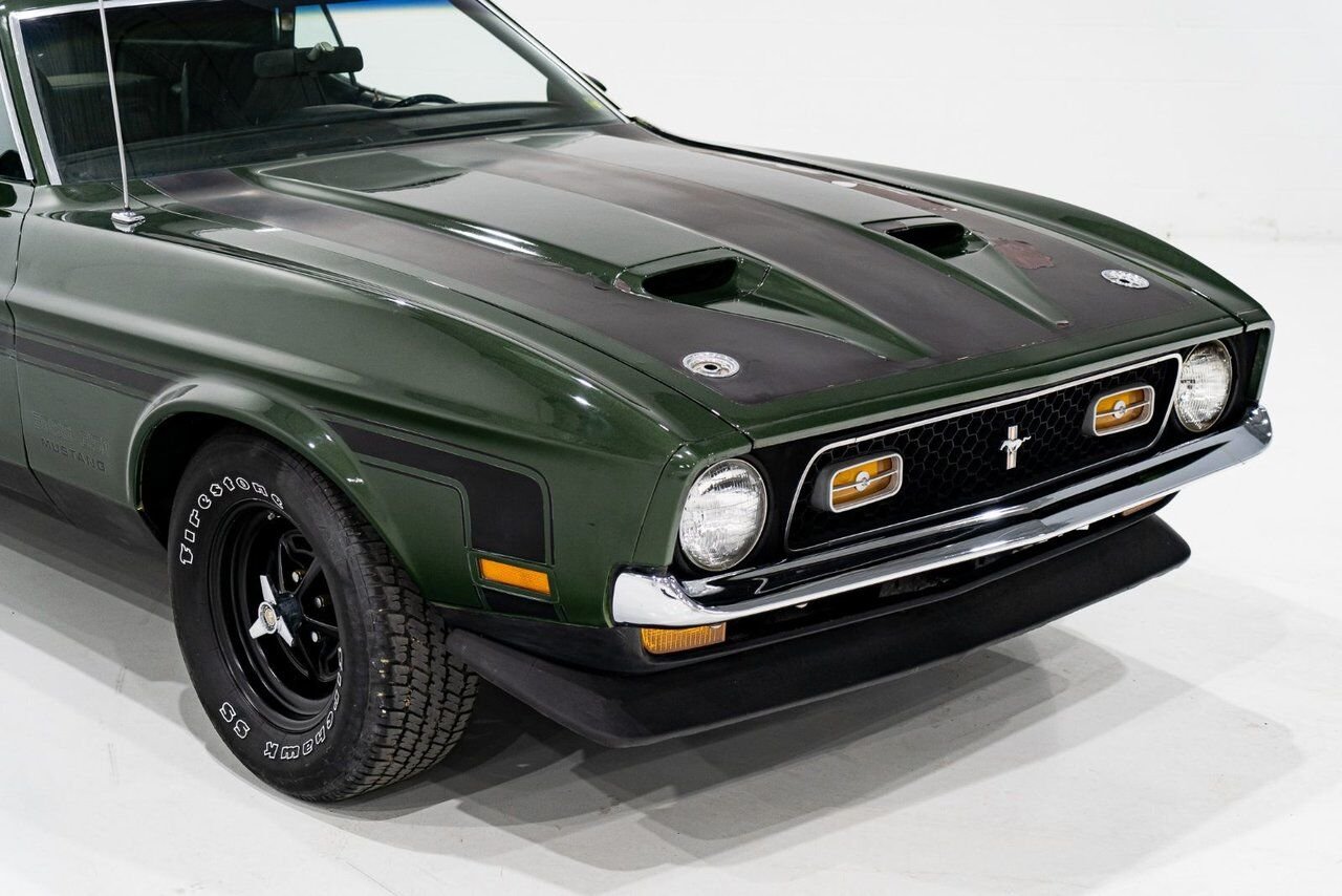 1971 Ford Mustang * PRIX EN USD * Boss 351 Project Car Green Montreal - photo #25