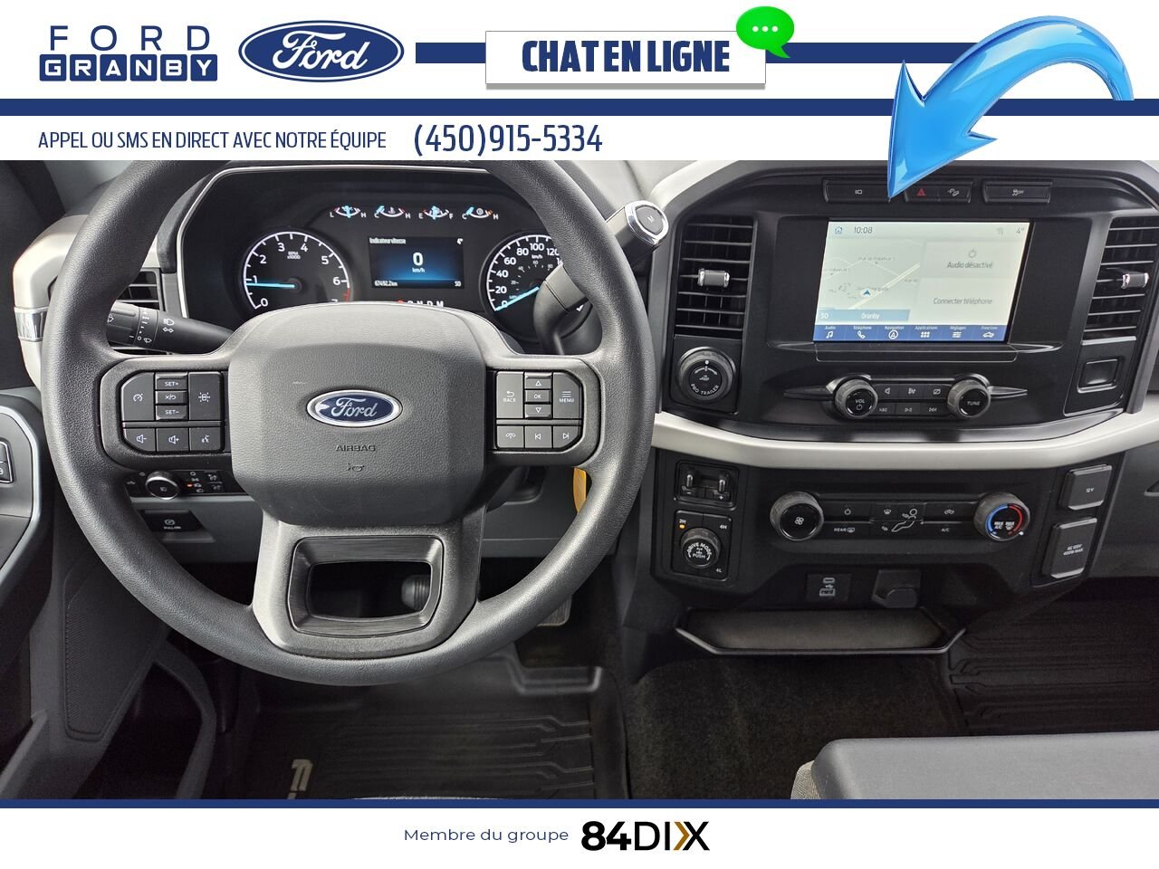 Ford F-150 2022 Noir Granby - photo #9