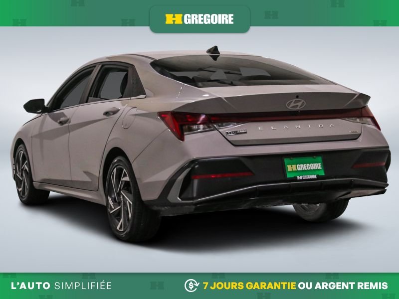 Hyundai Elantra 821992 | Luxury AUTO AC CUIR TOIT NAV MAGS CAM RECUL BLEUTO 2025 Argent Laval - photo #5