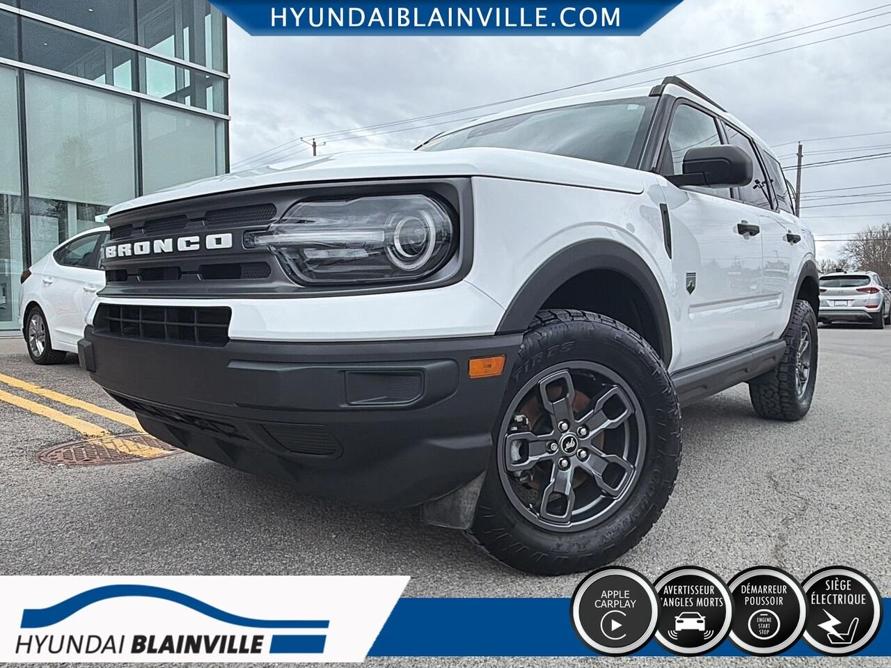 Ford Bronco Sport 2023 Blanc Blainville - photo #0
