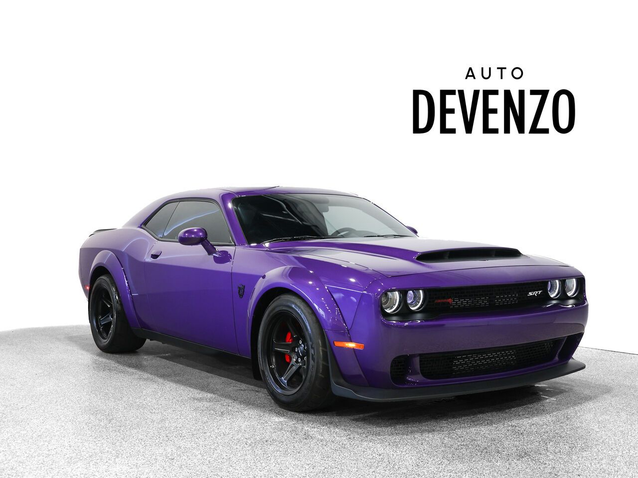 Purple 2018 Dodge Challenger Coupe Rear-Wheel Drive Automatic