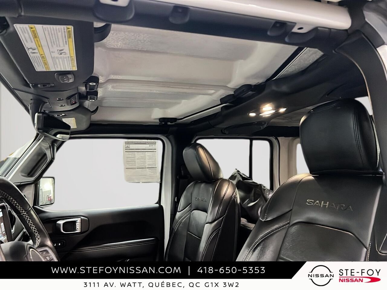Jeep WRANGLER 4XE UNLIMITED COLD WEATHER GROUP 2022 Blanc Ste-Foy - photo #16