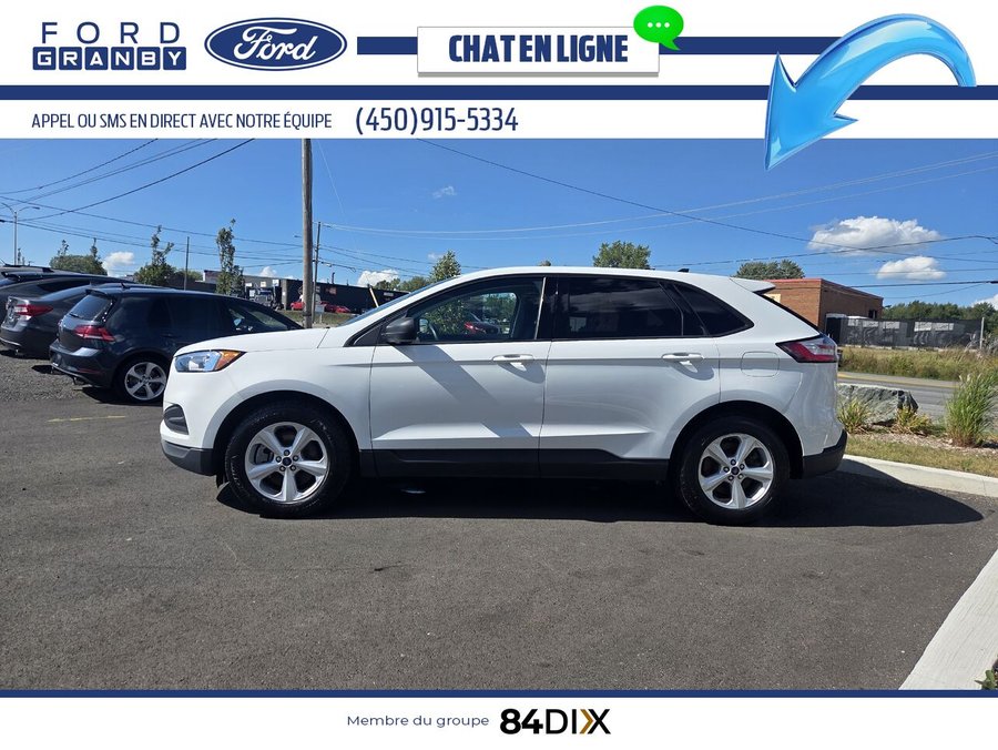 2022 Ford Edge White