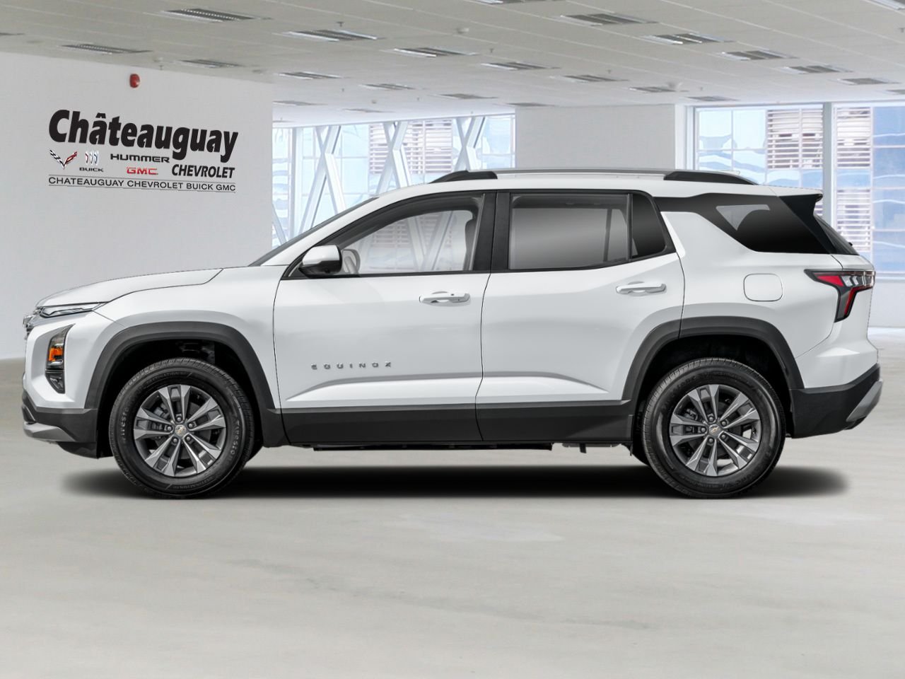 CHEVROLET Equinox LT 4 portes à transmission intégrale avec 2LT 2027 Blanc sommet Châteauguay - photo #3