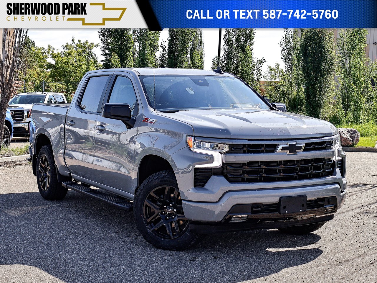 2024 Chevrolet Silverado 1500 4WD Crew Cab 147 RST Grey Sherwood Park - photo #0