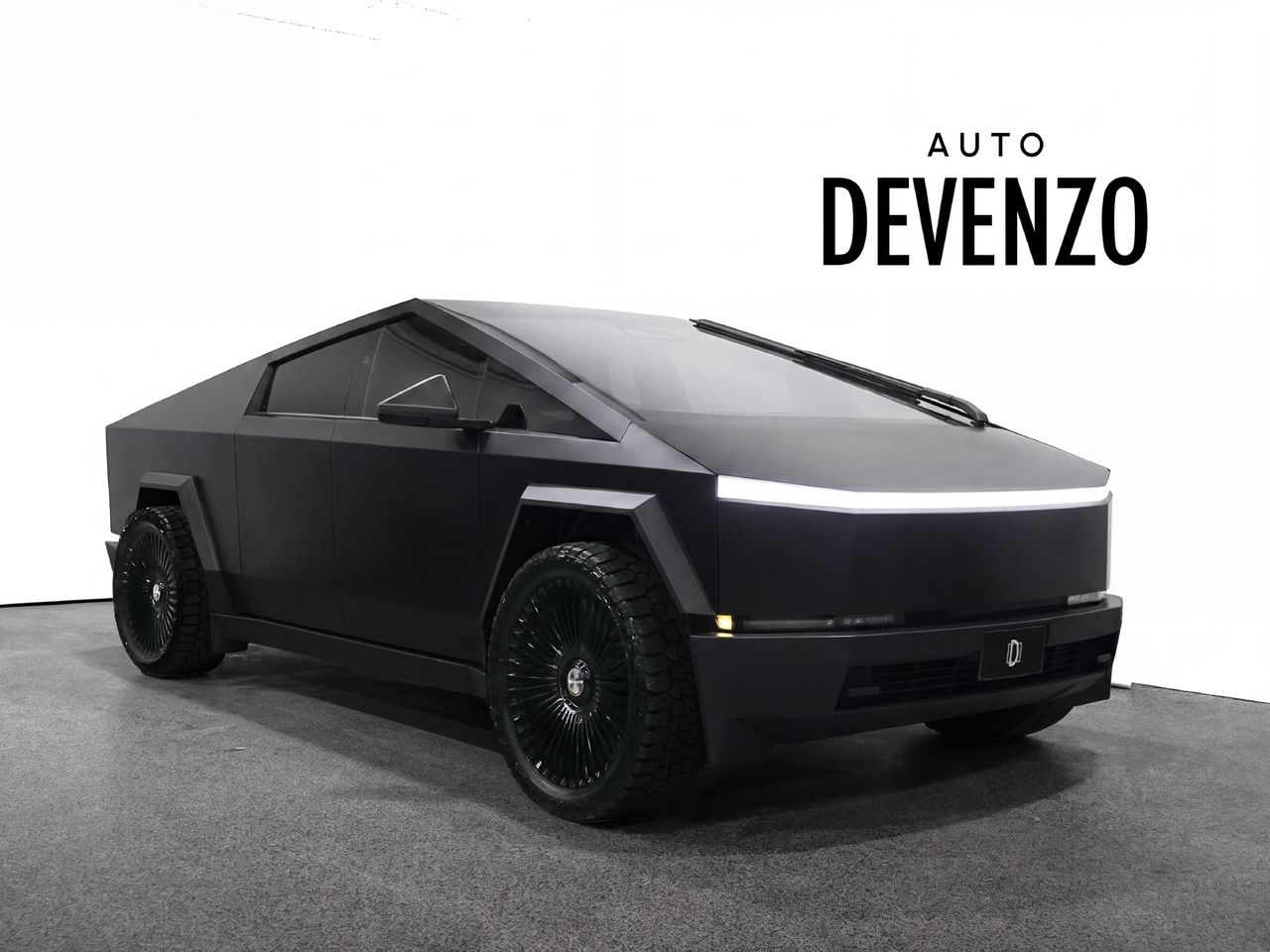 Silver 2024 Tesla Cybertruck Pickup Truck All-Wheel Drive Automatic