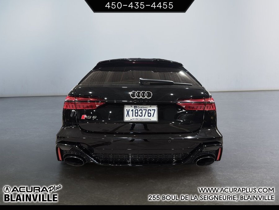 Audi RS 6 Avant 2024 2024 Noir