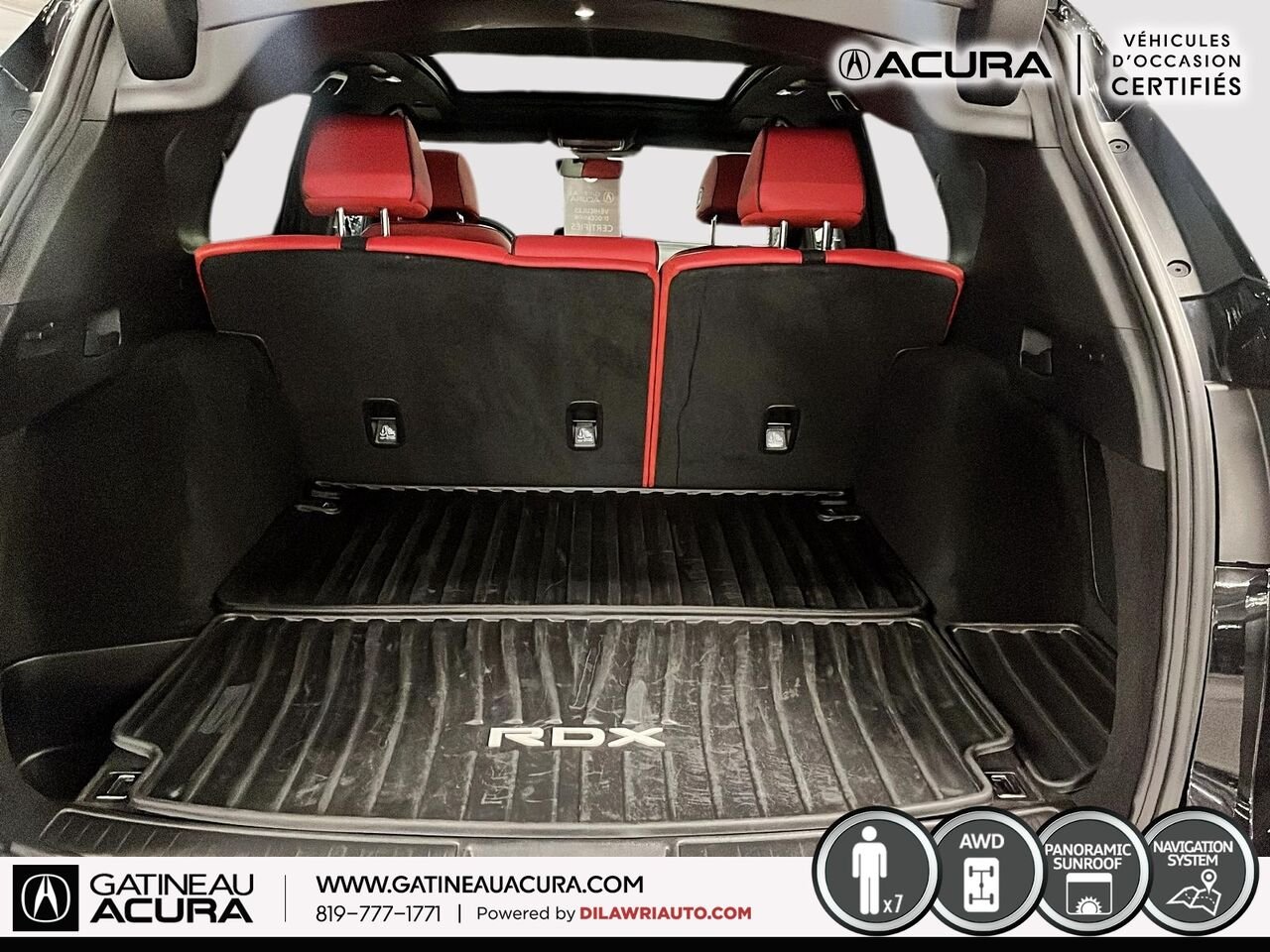 2023 Acura RDX A-Spec SH-AWD Black Gatineau - photo #21
