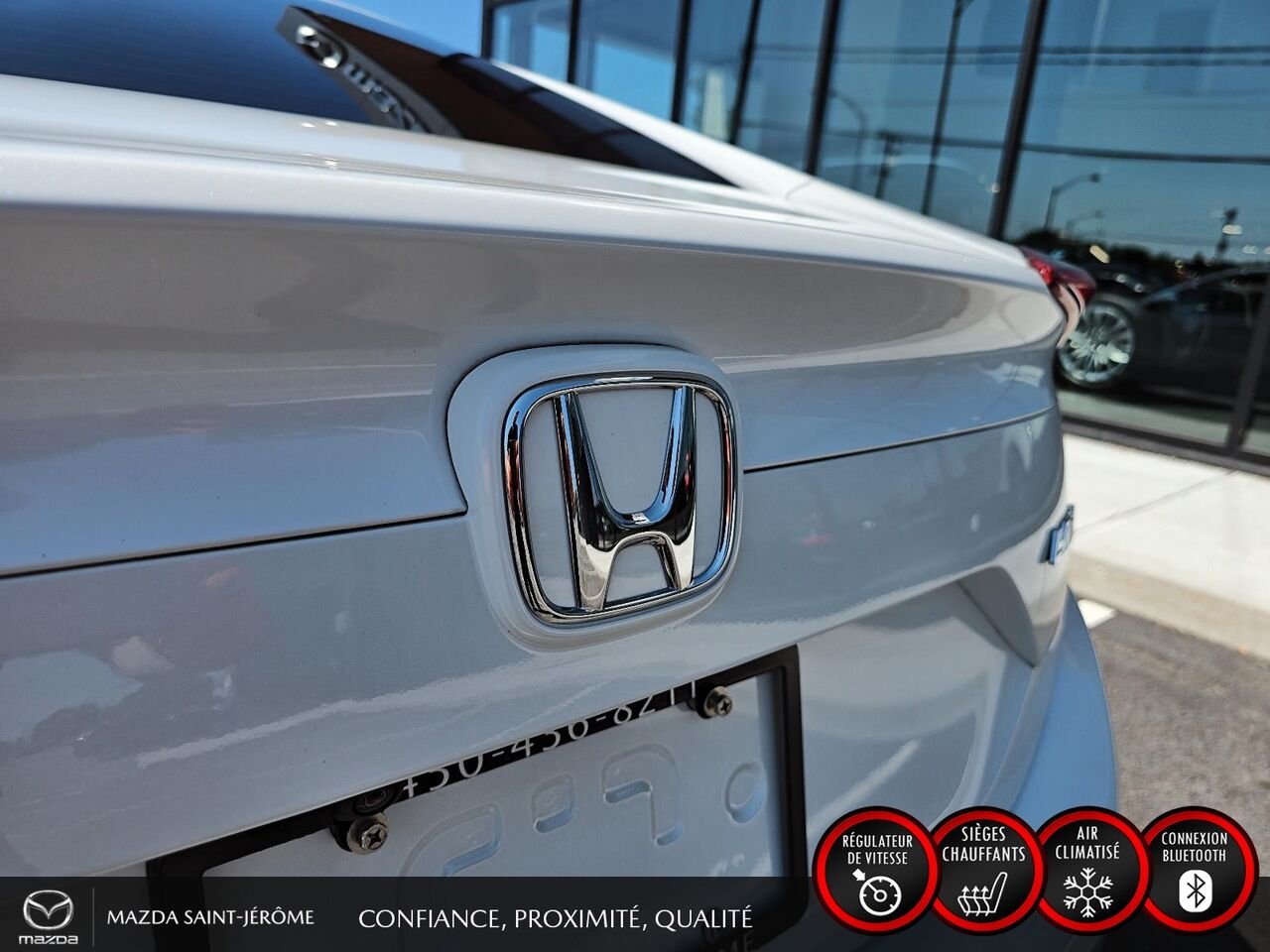 2020 Honda Civic Berline LX | MANUELLE | MAGS NOIR | CLEAN CARFAX | White Saint-Jérôme - photo #7