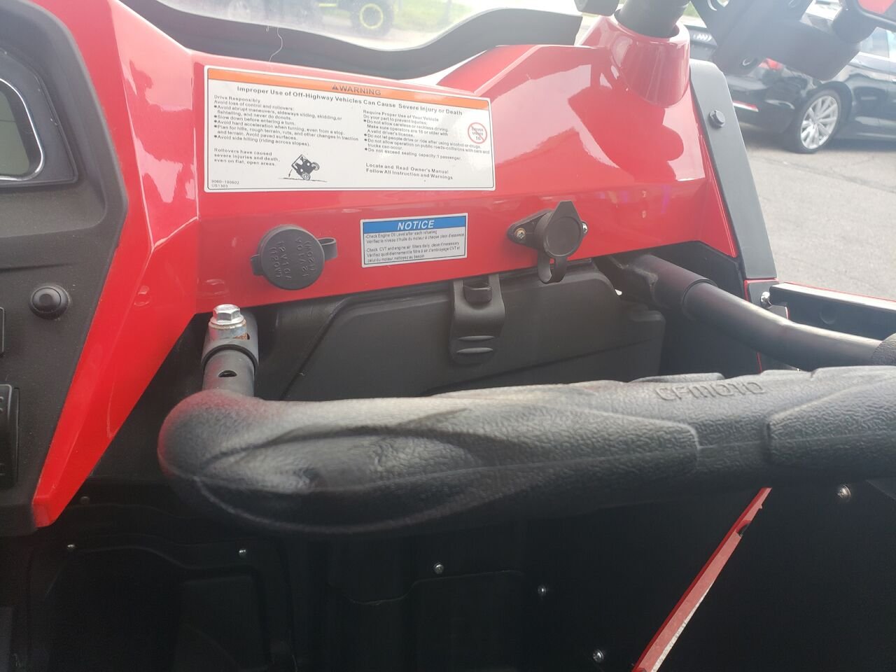2021 CF MOTO ZFORCE 950 Grey  - photo #12