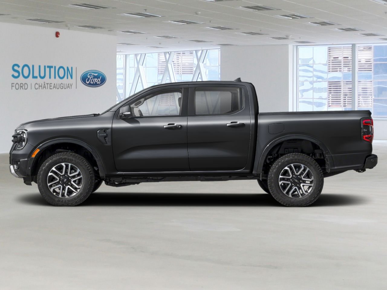 Ford Ranger LARIAT CABINE SUPERCREW 4RM CAISSE DE 5 PI 2025 Noir ombre Châteauguay - photo #2