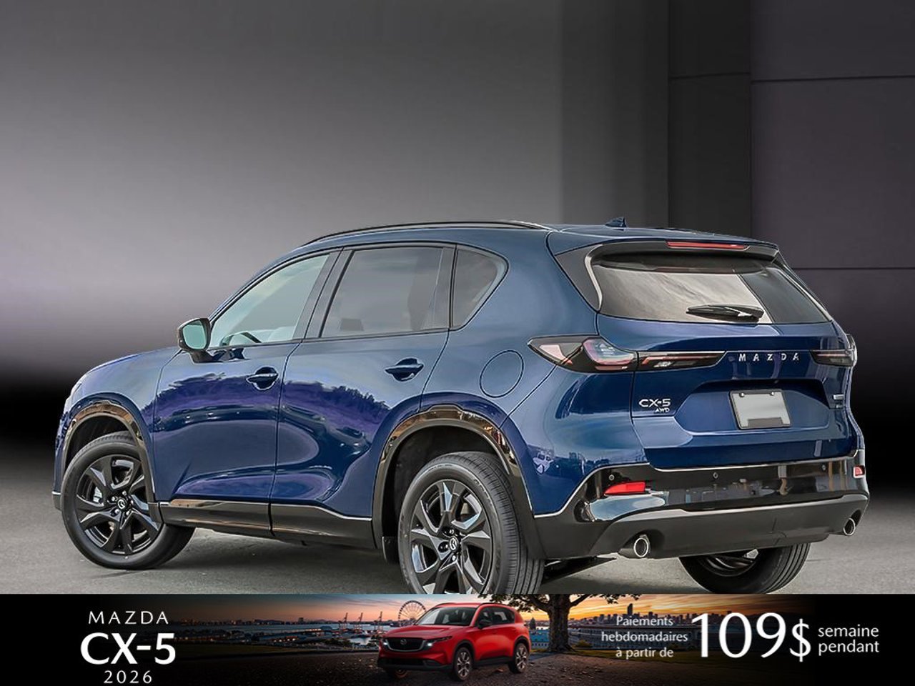 2026 Mazda CX-5 JM3KMDHA1T0184670 Navy Blue Mica Mirabel - photo #3