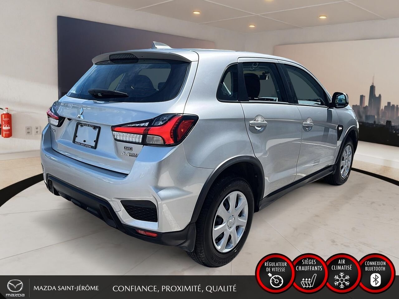 2026 Mitsubishi RVR ES AWC | 4X4 | SEULEMENT 2 387 KM | 2026 Silver Saint-Jérôme - photo #5
