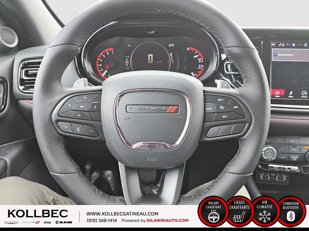 Dodge Durango GT TI 2026 Gris vaporeux Ottawa & Gatineau - photo #8