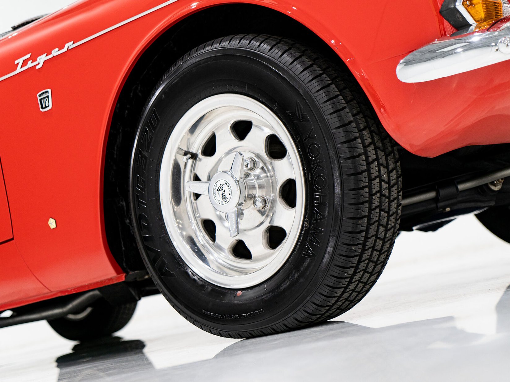 1967 Sunbeam Tiger Unrestored with single repaint **PRIX EN USD** Red Montreal - photo #5