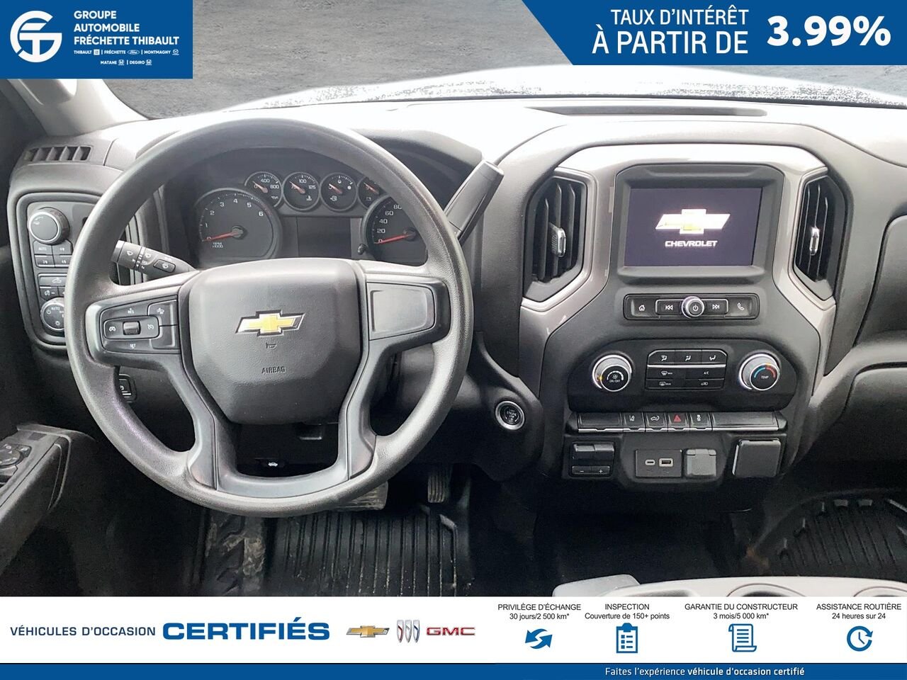 2024 Chevrolet Silverado 2500HD WT cabine multiplace 4RM 172 po White Montmagny - photo #8