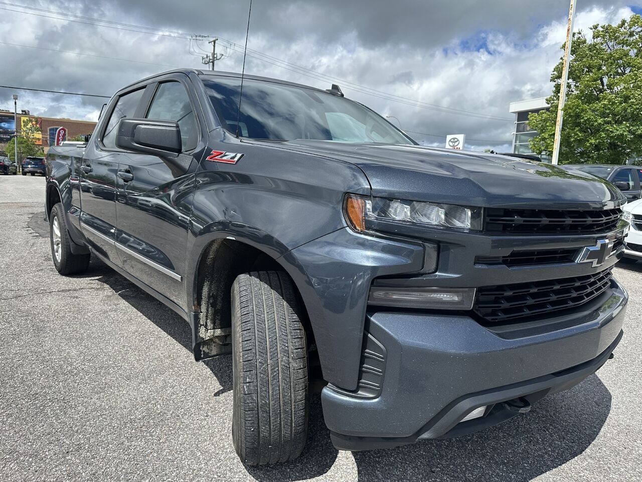 CHEVROLET SILVERADO K1500 RST RST cabine multiplace 4RM 157 po 2019 Bleu Ottawa & Gatineau - photo #22