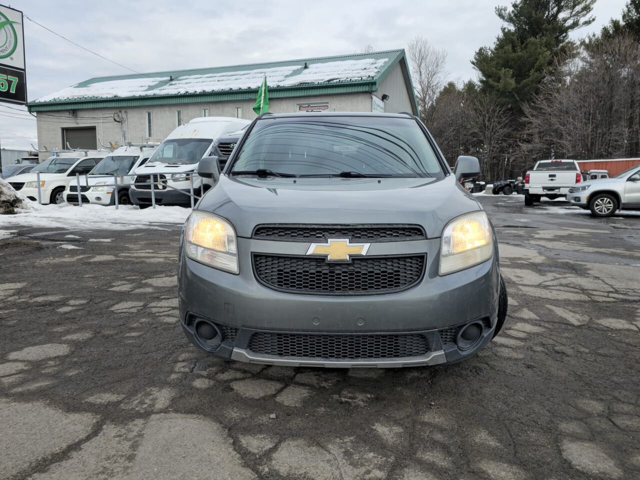 2012 Chevrolet Orlando Grey  - photo #5