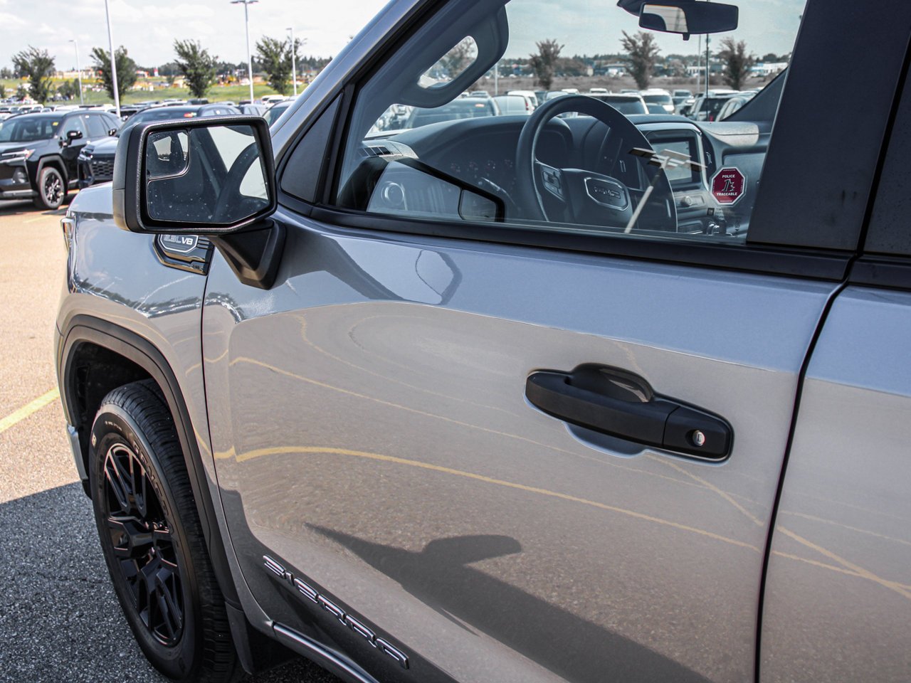 2024 GMC Sierra 1500 4WD Crew Cab 147 Pro Grey Sherwood Park - photo #12