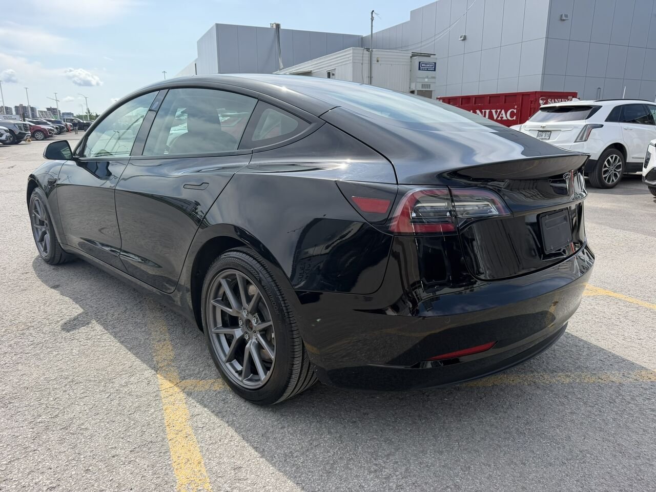 2021 Tesla Model 3 STANDARD RANGE PLUS Black Laval - photo #7