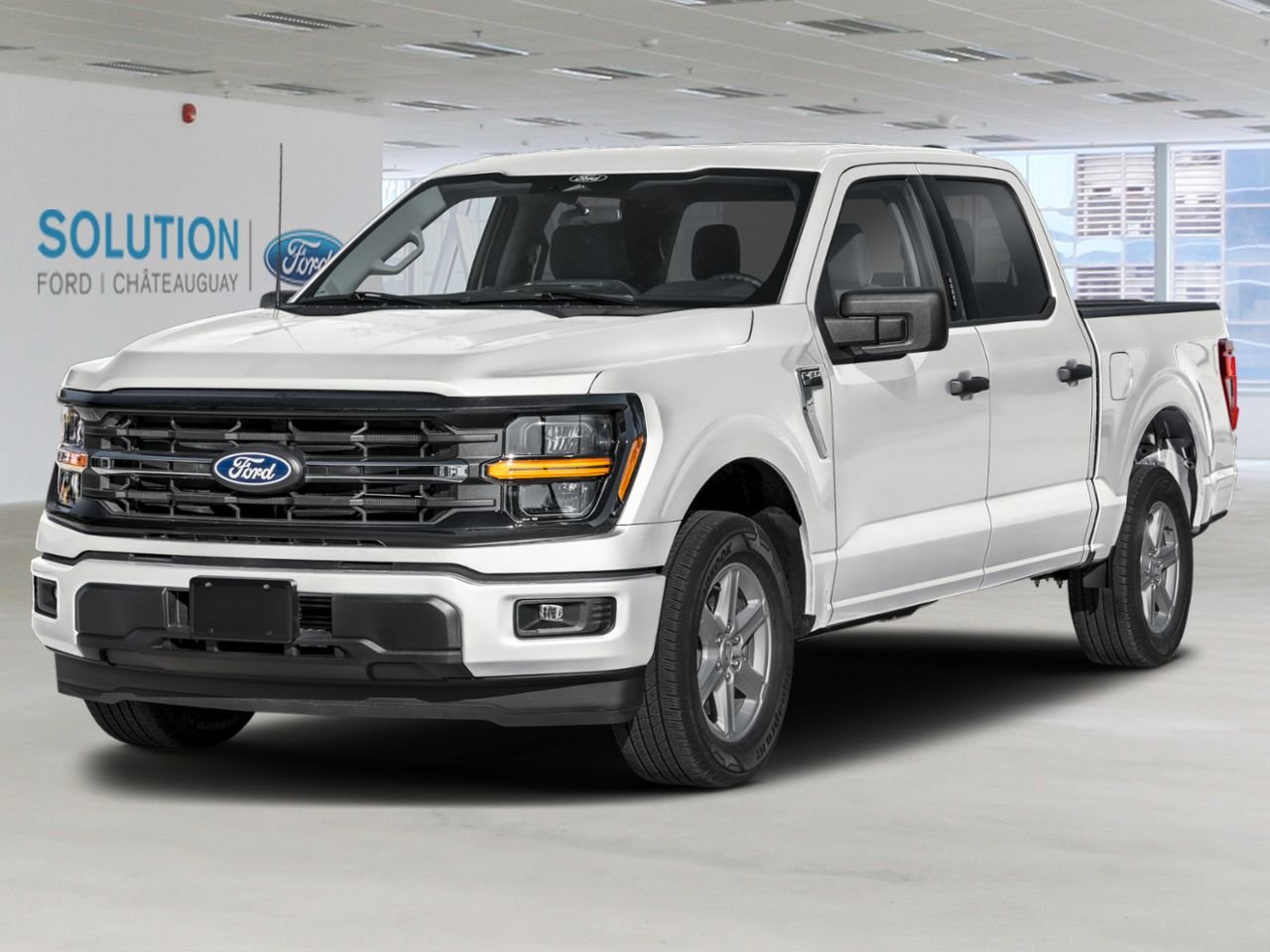 Ford F-150 XLT CABINE SUPERCREW 4RM CAISSE DE 6,5 PI 2026 Blanc Oxford Châteauguay - photo #0