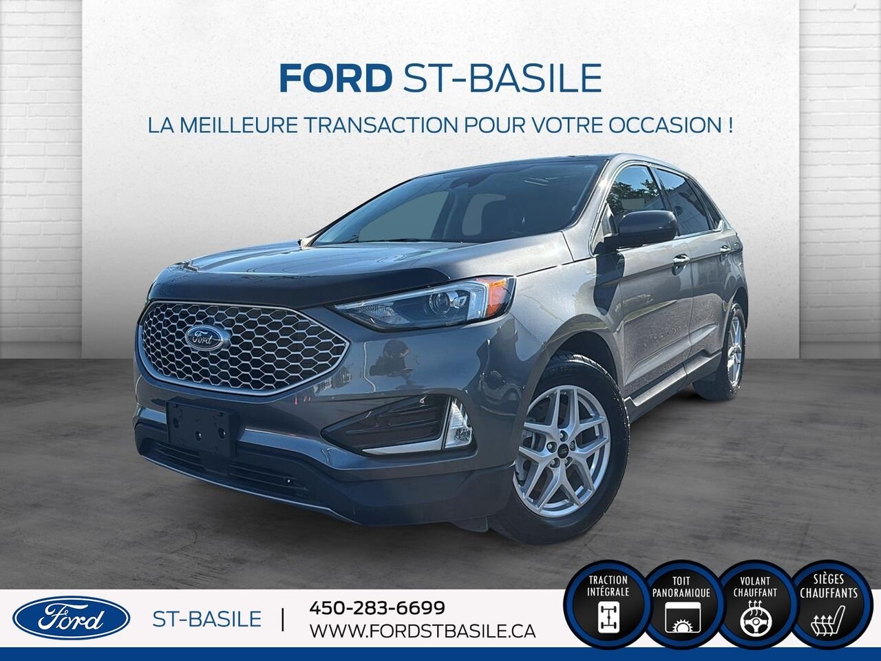 2024 Ford EDGE Grey Saint-Basile-le-Grand - photo #0
