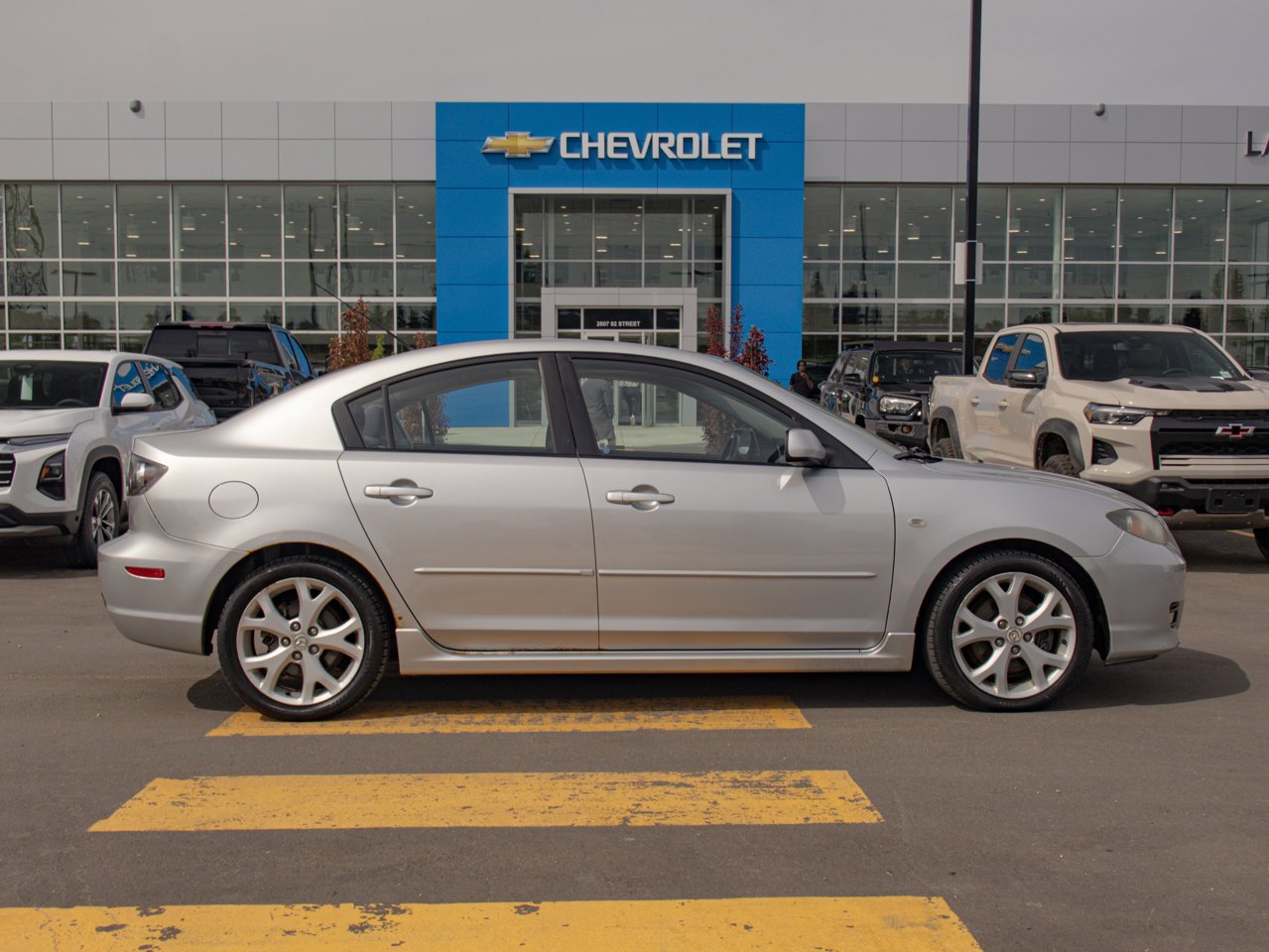2007 Mazda Mazda3 4dr Sdn Auto GT Silver Sherwood Park - photo #11