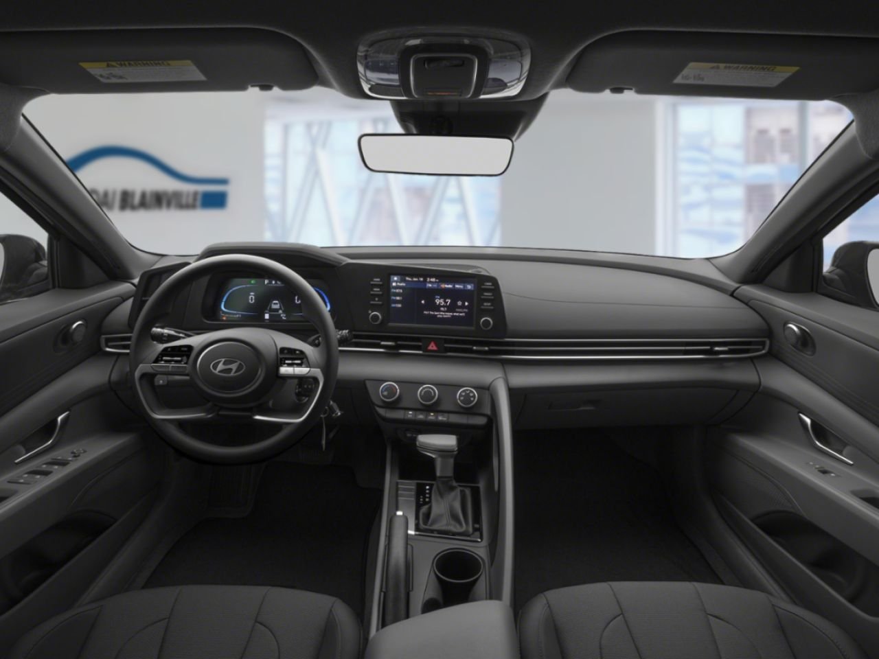 2026 Hyundai Elantra Ecotronic Grey Blainville - photo #9