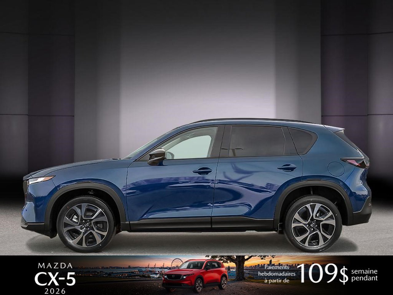 2026 Mazda CX-5 JM3KMBHA5T0185485 Navy Blue Mica Mirabel - photo #2