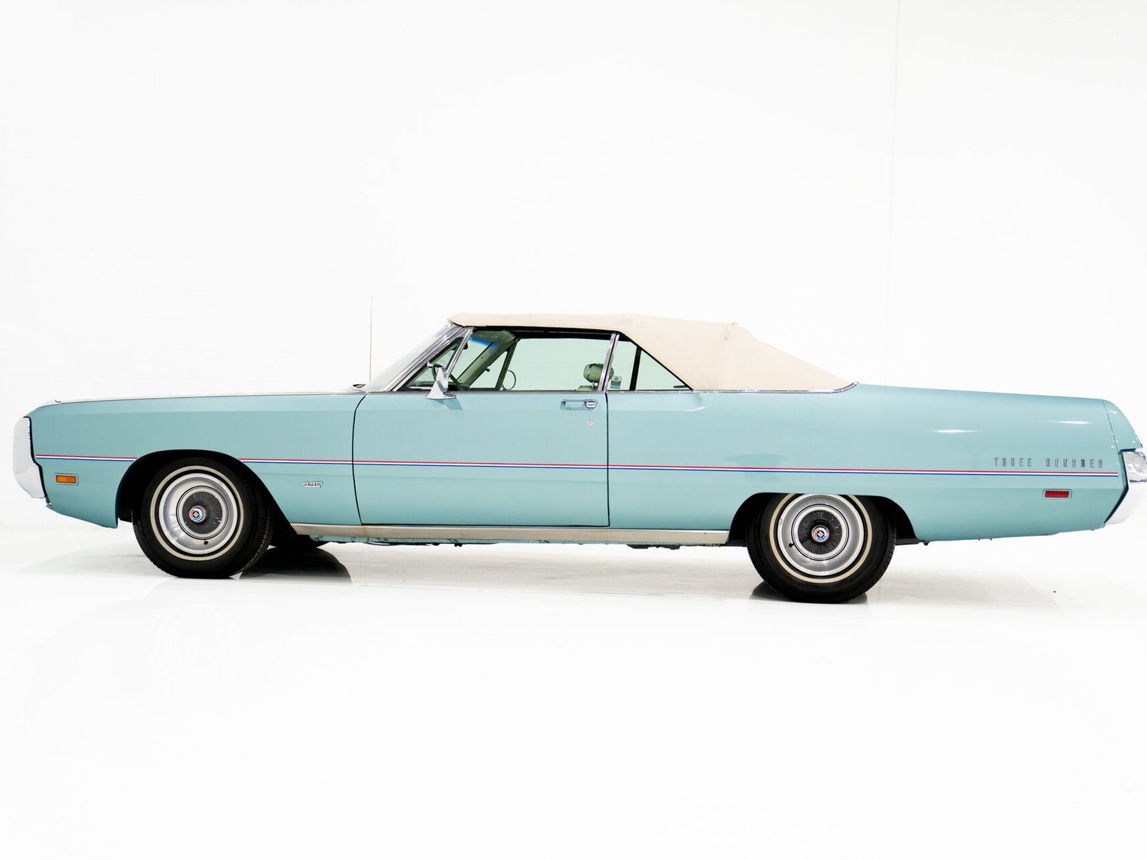 Chrysler 300 1969 Bleu Montréal - photo #23