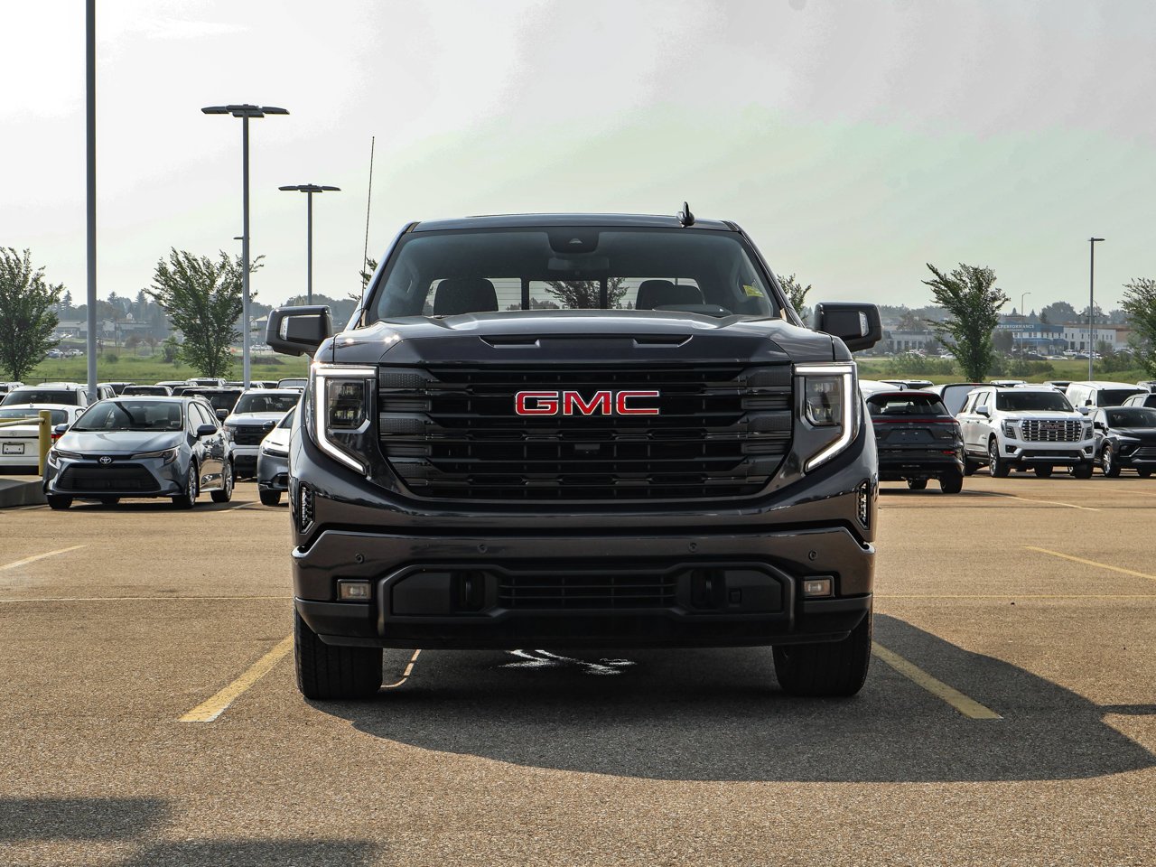 2025 GMC Sierra 1500 4WD Crew Cab 147 Elevation Grey Sherwood Park - photo #2