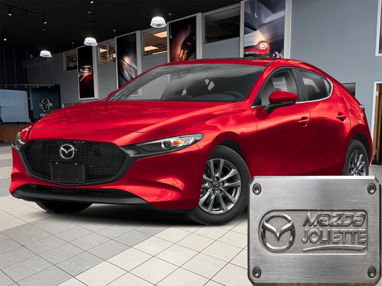 MAZDA Mazda3 Sport 2026 Rouge vibrant cristal métallisé Notre-Dame-des-Prairies - photo #0