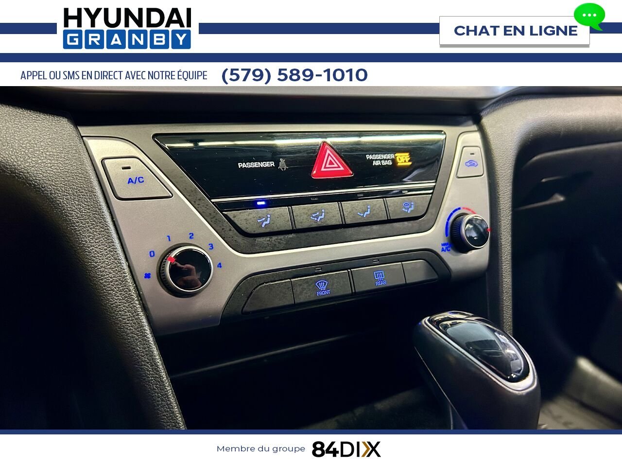 Hyundai Elantra 2018 Bleu Granby - photo #15