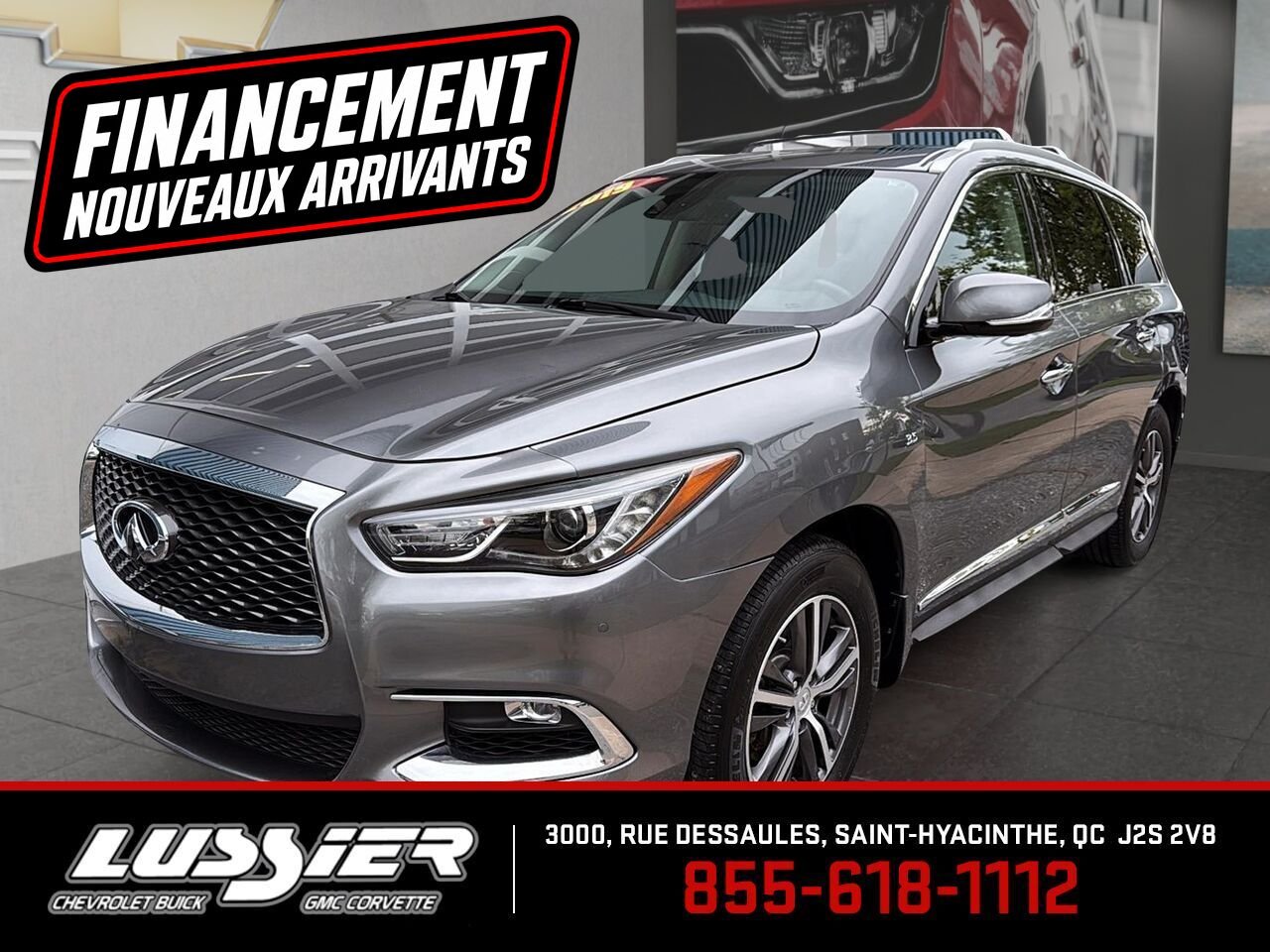 2019 INFINITI QX60 ESSENTIEL Grey Saint-Hyacinthe - photo #0