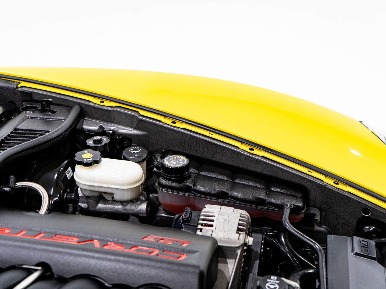 2008 Chevrolet Corvette With only 900km (563mi) From new with window sticker Yellow Kirkland - photo #85